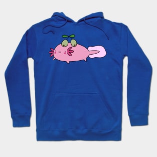 Olive Axolotl Hoodie